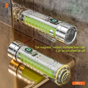 قیمت چراغ قوه شارژی ضدآب با نور فرابنفش داوین