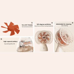 خرید پنکه دستی و رومیزی شارژی قابل حمل