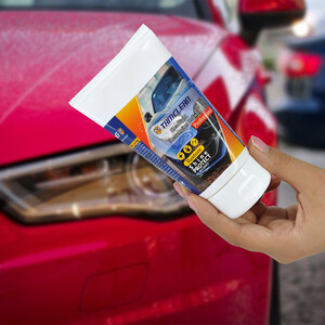 بهترین  پولیش شفاف کننده چراغ خودرو تام کلین حجم 120 میلی لیتر