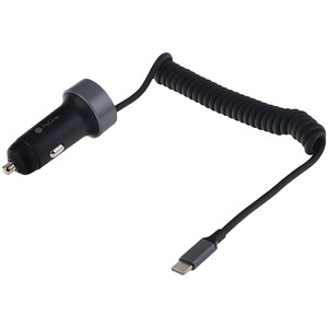 قیمت شارژر فندکی 65 وات دو پورت پرووان با کابل تایپ سی