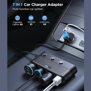 شارژر فندکی JOYROOM JR-CCL01 با 7 پورت