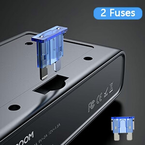 شارژرجویروم  با فیوز یدک