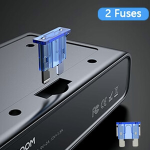 سوئیچ‌های مستقل روی شارژر چندکاره خودرو