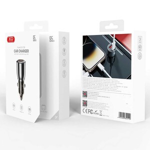 شارژر فندکی فست شارژ ماشین تایپ‌سی 95 وات ایکس‌او