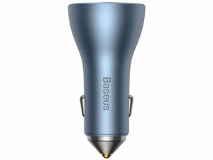 خرید شارژر فندکی فست شارژ ماشین 65 وات با سه پورت بیسوس