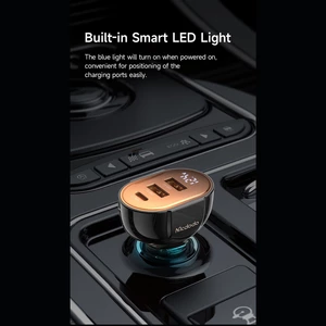 شارژر فندکی دیجیتالی سه پورت مک دودو