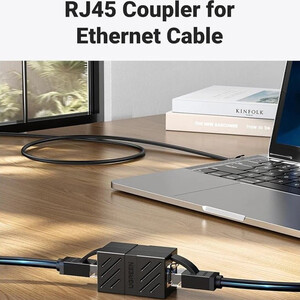 خرید مبدل افزایش طول کابل شبکه مشکی یوگرین