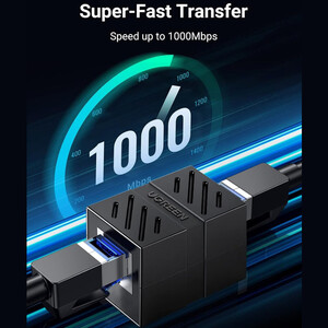 خرید  افزایش دهنده کابل شبکه مشکی یوگرین