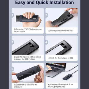 خرید داک  هارد اس اس دی  تایپ‌سی یوگرین