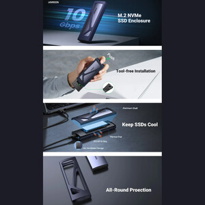 باکس هارد اس اس دی تایپ‌سی یوگرین