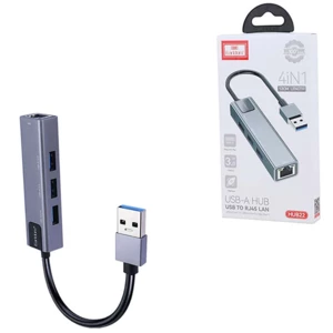 هاب USB 3.0 چهار پورت ارلدام HUB22