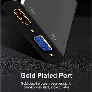 مبدل HDMI به VGA با خروجی صدا