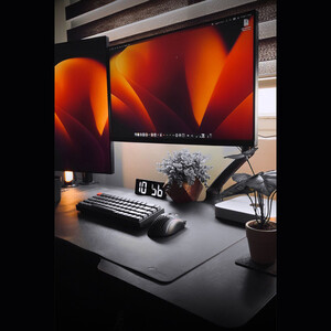 خرید موس پد 80*45 چرمی دسک مت