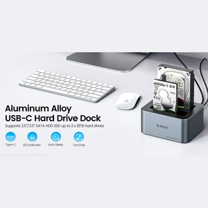 بهترین داک هارد دیسک 2 سینی تایپ سی اوریکو