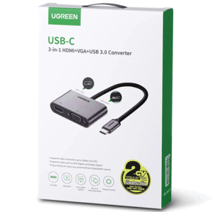 قیمت اتصال هم‌زمان اچ دی ام ای و وی جی آ با مبدل یوگرین