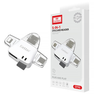 رم ریدر و اوتی‌جی سه سر یو‌اس‌بی، تایپ‌سی و لایتنینگ ارلدام OT95