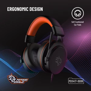 قیمت هدست مخصوص بازی با سیم با نورپردازی رنگارنگ جذاب پرودو