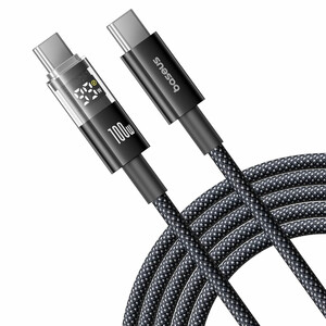 قیمت کابل شارژ سریع یواس بی به تایپ سی بیسوس Display 2