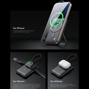 فروش پاوربانک بی‌سیم شارژ سریع مک دودو