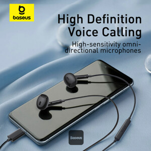 فروش هندزفری سیمی بادرگاه تایپ سی  بیسوس