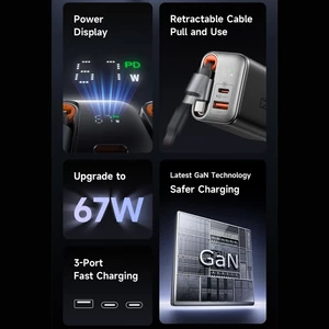 آداپتور و کلگی شارژر دیواری سوپر فست شارژ مک دودو شارژر لپ تاپ مک بوک تبلت گوشی هندزفری