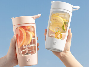 غذا ساز شارژی 650 میلی لیتر EQURA Automatic Mixing Cup EQURA-02