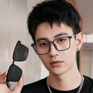 عینک آفتابی مردانه کارن بازار (karen bazaar) UV400 دو حالته مدل B9722