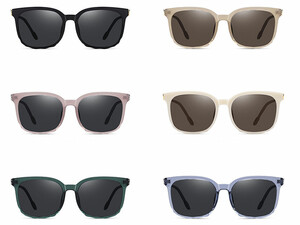 قیمت عینک آفتابی زنانه پلاریزه karen bazaar B0760 Korean style trendy sunglasses for women