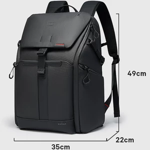 کوله‌پشتی لپ‌تاپ 15.6 اینچ و آیپد 13 اینچ ضدآب 37 لیتری بنج مخصوص حمل دوربین