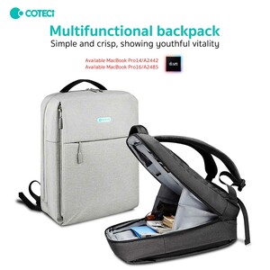 کوله پشتی لپ تاپ 13 تا 16 اینچ چند منظوره کوتسی