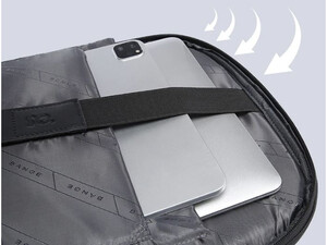 کوله پشتی یو اس بی دار ضد آب بنج BANGE BG-2575 Anti Theft Backpack USB Charging