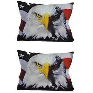 ست پشت گردنی قابل شستشو تام کلین طرح عقاب و پرچم به همراه کاور کمربند