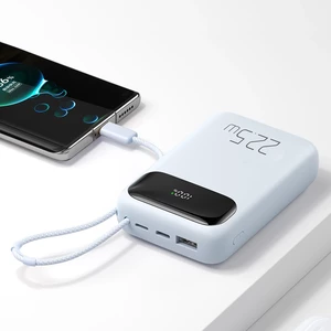 پر فروش ترین پاوربانک 10000 تایپ‌سی و یو اس بی توان 22.5 وات مک‌دودو با کابل تایپ‌سی متصل و نمایشگر دیجیتالی