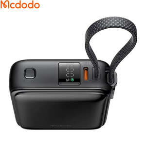 قیمت پاوربانک شارژ سریع 22.5 وات 10000 تایپ سی و لایتنینگ مک دودو