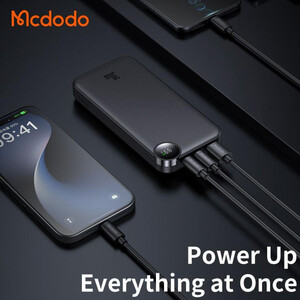 فروش پاوربانک تایپ‌سی و یو اس بی 30  وات 10000 مک دودو