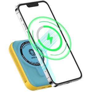 پاوربانک 10000 بی سیم 15 وات، تایپ‌سی و یو اس بی گرین‌لاین