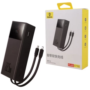 پاوربانک 20000 تایپ سی، USB و لایتنینگ 22.5 وات بیسوس Baseus P10067402122 PPXD2-20