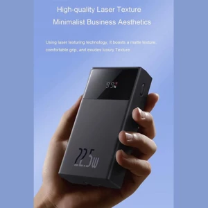 کیفیت پاوربانک 20000 میلی‌آمپر یو اس بی و تایپ سی با کابل تایپ‌سی و لایتنینگ 22.5 وات بیسوس