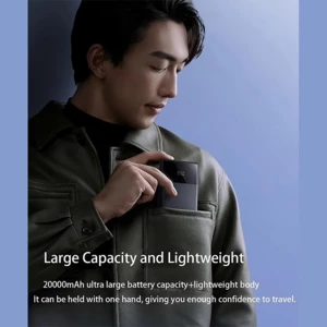 بهترین پاوربانک 20000 میلی‌آمپر یو اس بی و تایپ سی با کابل تایپ‌سی و لایتنینگ 22.5 وات بیسوس