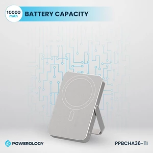 پاور بانک وایرلس مگنتی 20 وات 10000پاورولوژی