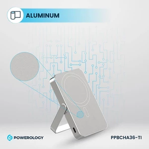 پاور بانک وایرلس مگنتی 20 وات 10000پاورولوژی