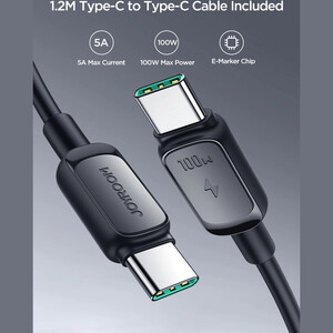 پاوربانک  تایپ سی و یو اس بی 65 وات جویروم