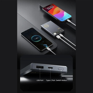 قیمت پاوربانک مغناطیسی 10000 به همراه رادیو راک