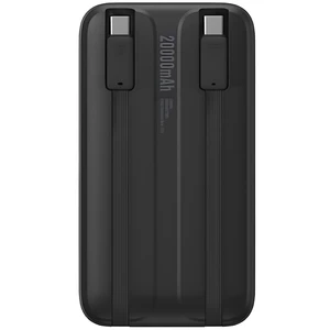 فروش شارژر همراه تایپ سی و یو اس بی  با دو کابل تایپ سی متصل بیسوس