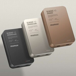 خرید پاوربانک مگ سیف 15 وات و تایپ سی 20 وات 20000 مومکس