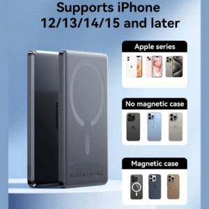 قیمت پاوربانک مگنتی 15 وات و تایپ سی 20 وات فست شارژ جویروم