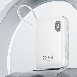 پاوربانک 22.5 وات 10000 راک به همراه کابل تایپ سی و لایتنینگ Y11