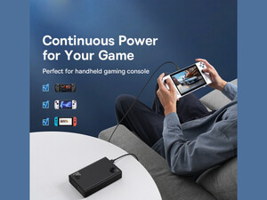 پاور بانک سوپر شارژ تایپ سی و یو اس بی 140 وات 24000 بیسوس