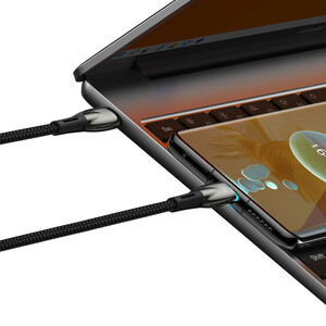 قیمت کابل دوسر تایپ‌سی  دو متری 100 وات بیسوس