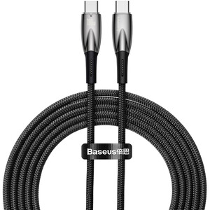 بهترین کابل دوسر تایپ‌سی  دو متری 100 وات بیسوس